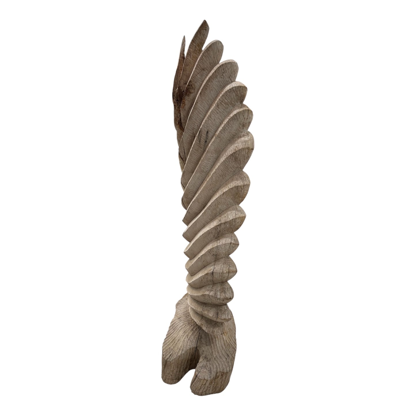 Wooden Angel Wing Sculpture