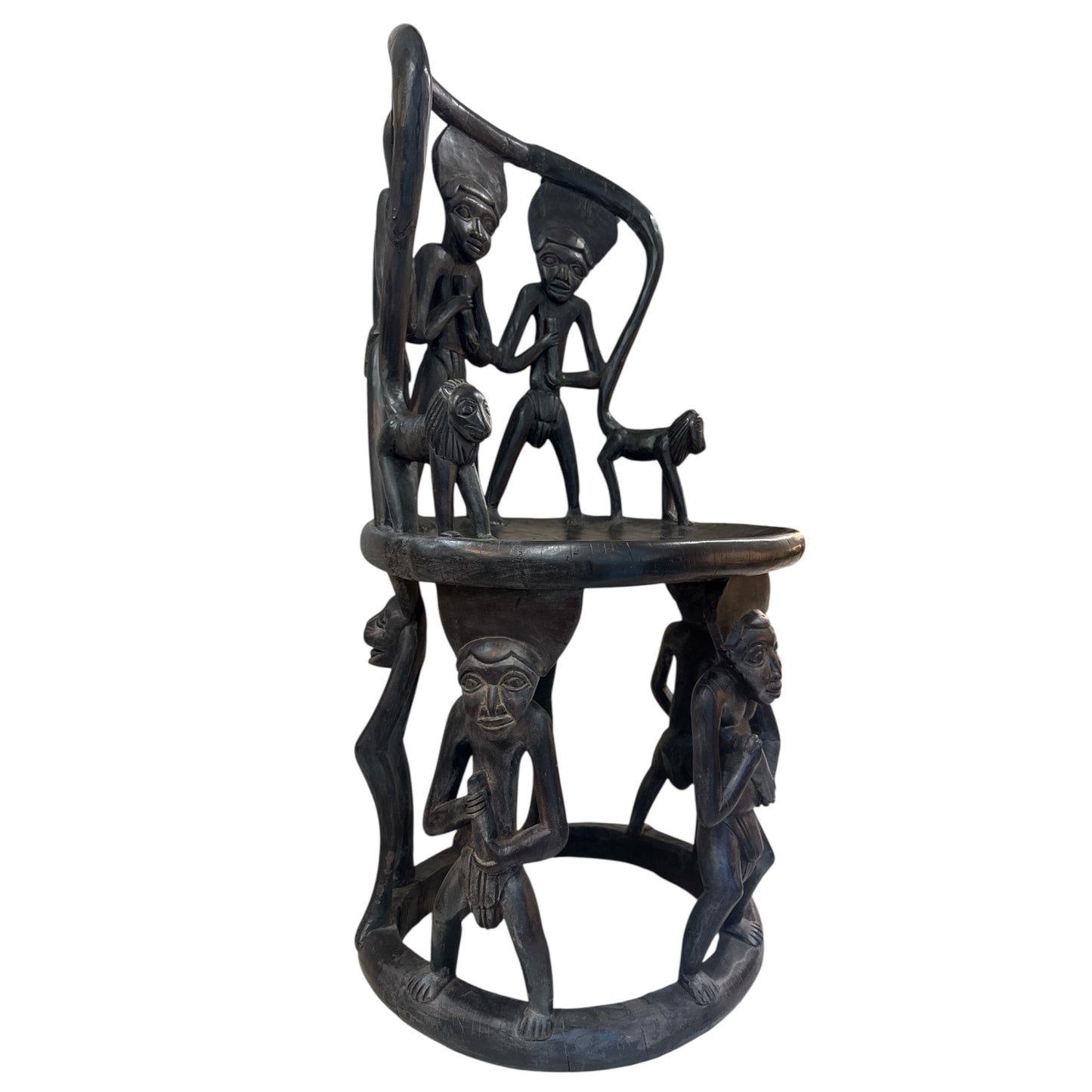 Bamalake Hand Carved Chair/Throne