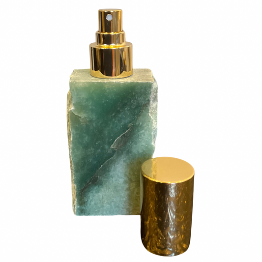 Green Aventurine Bottle Gardenia Room Spray