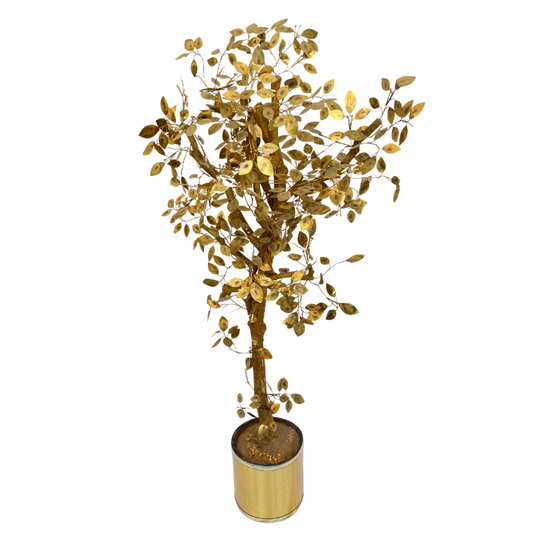 Curtis Jere Mid-Century Brass Tree