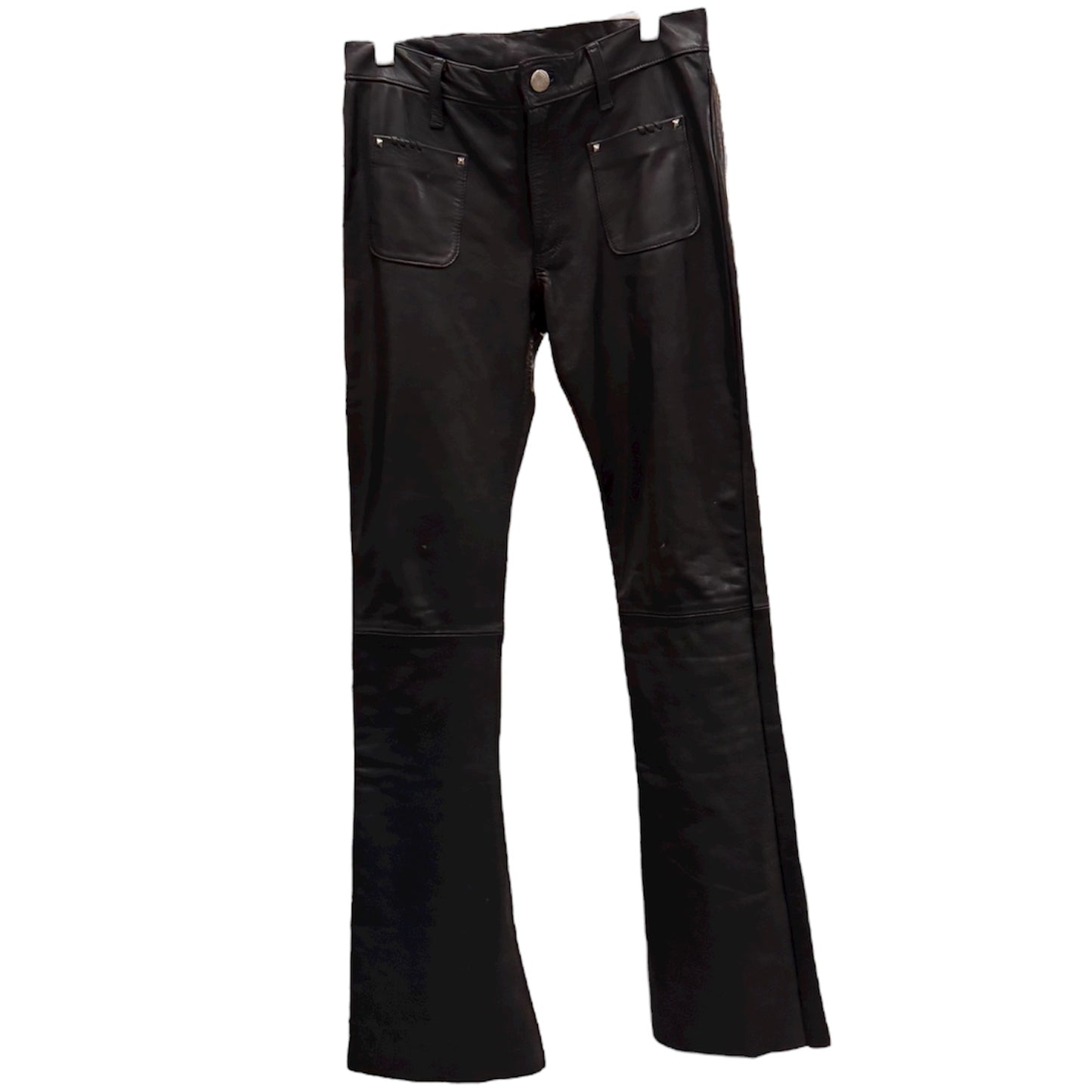 Studded Leather Pants
