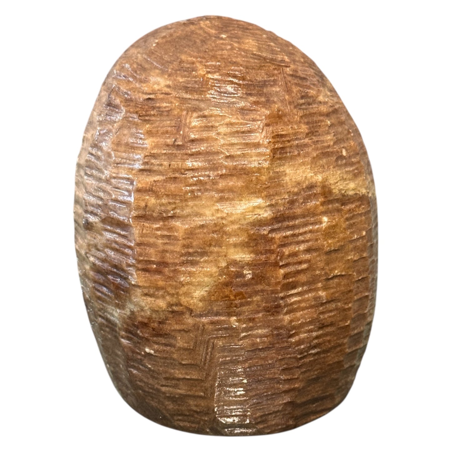 Brown Alabaster Book Ends