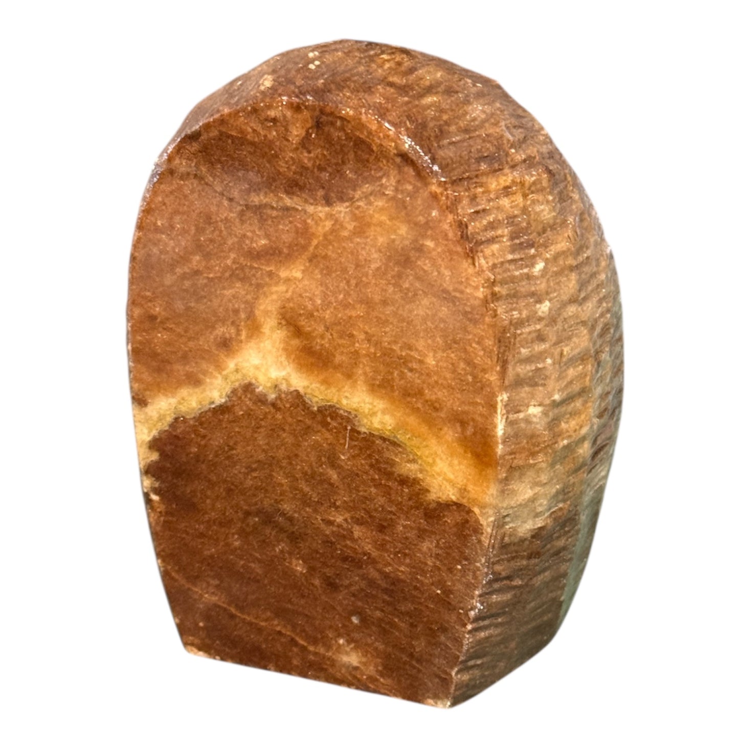 Brown Alabaster Book Ends