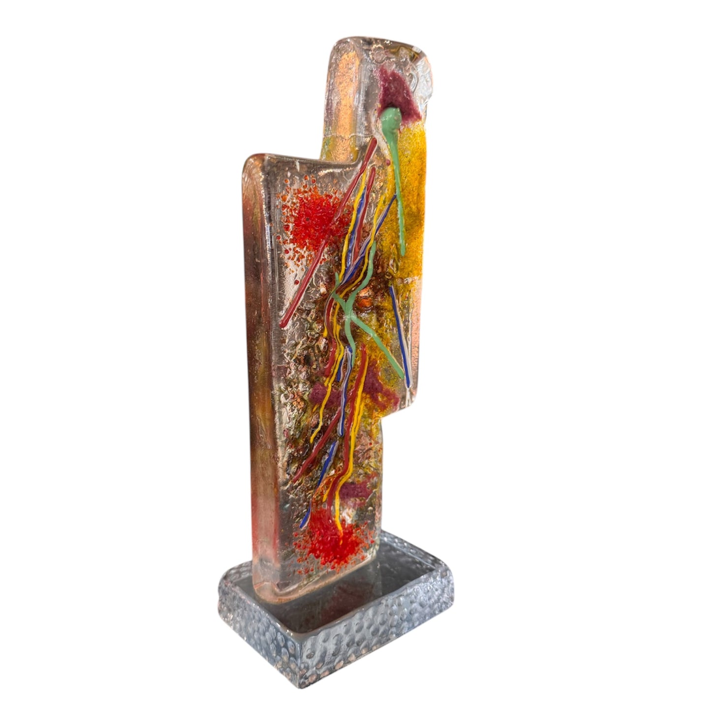 Pop Art Glass Sculpture