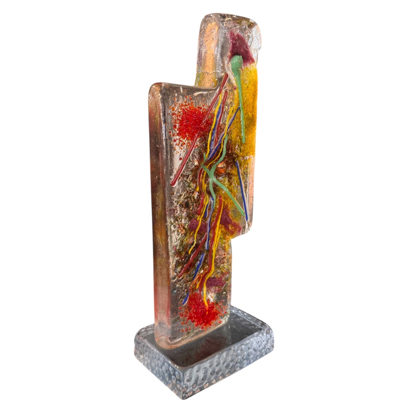 Pop Art Glass Sculpture