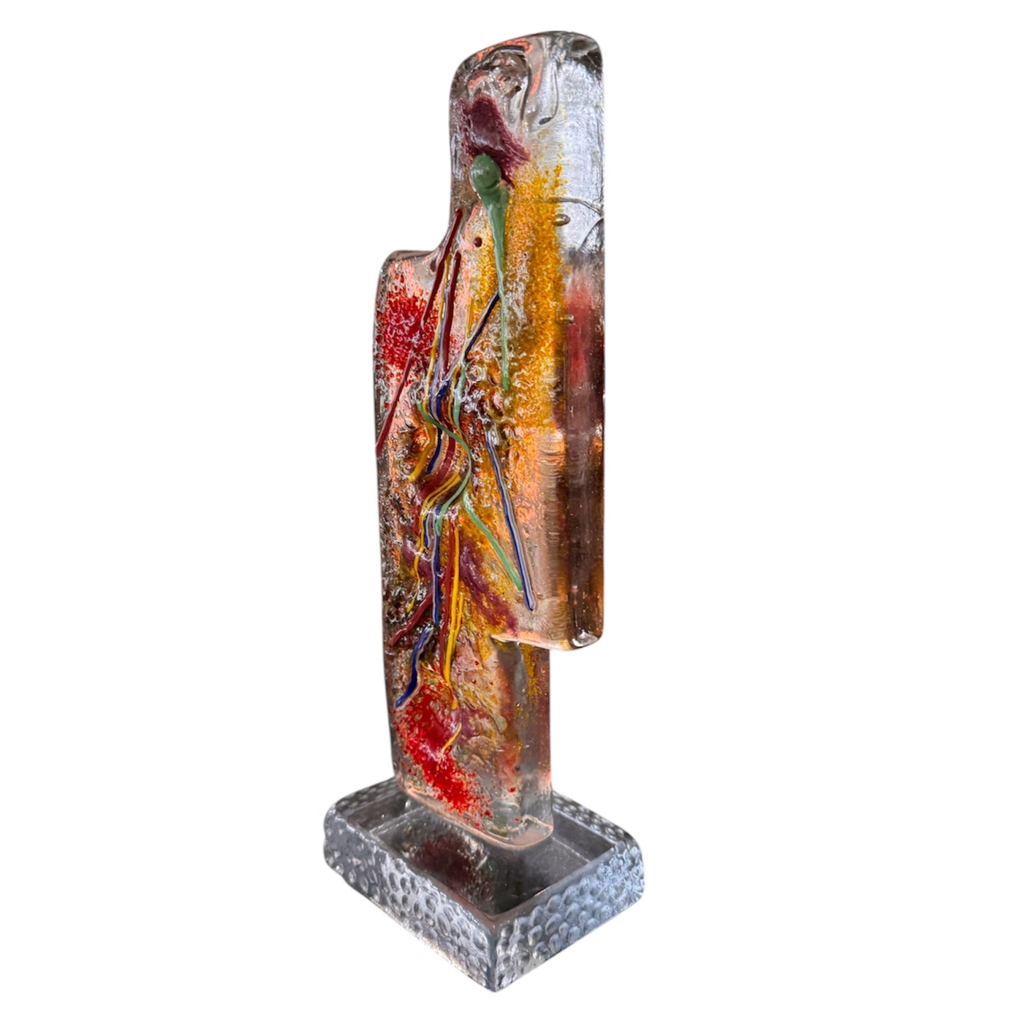 Pop Art Glass Sculpture