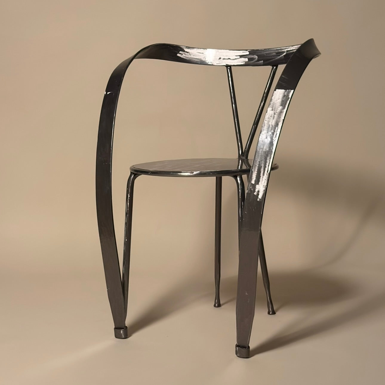 Vintage Post-Modern Ribbon Chair