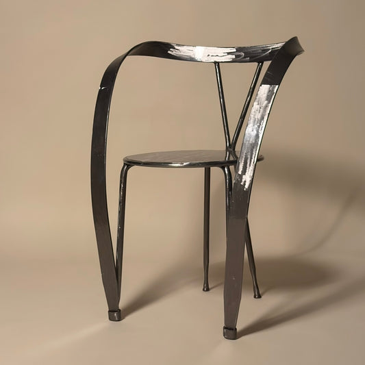 Vintage Post-Modern Ribbon Chair