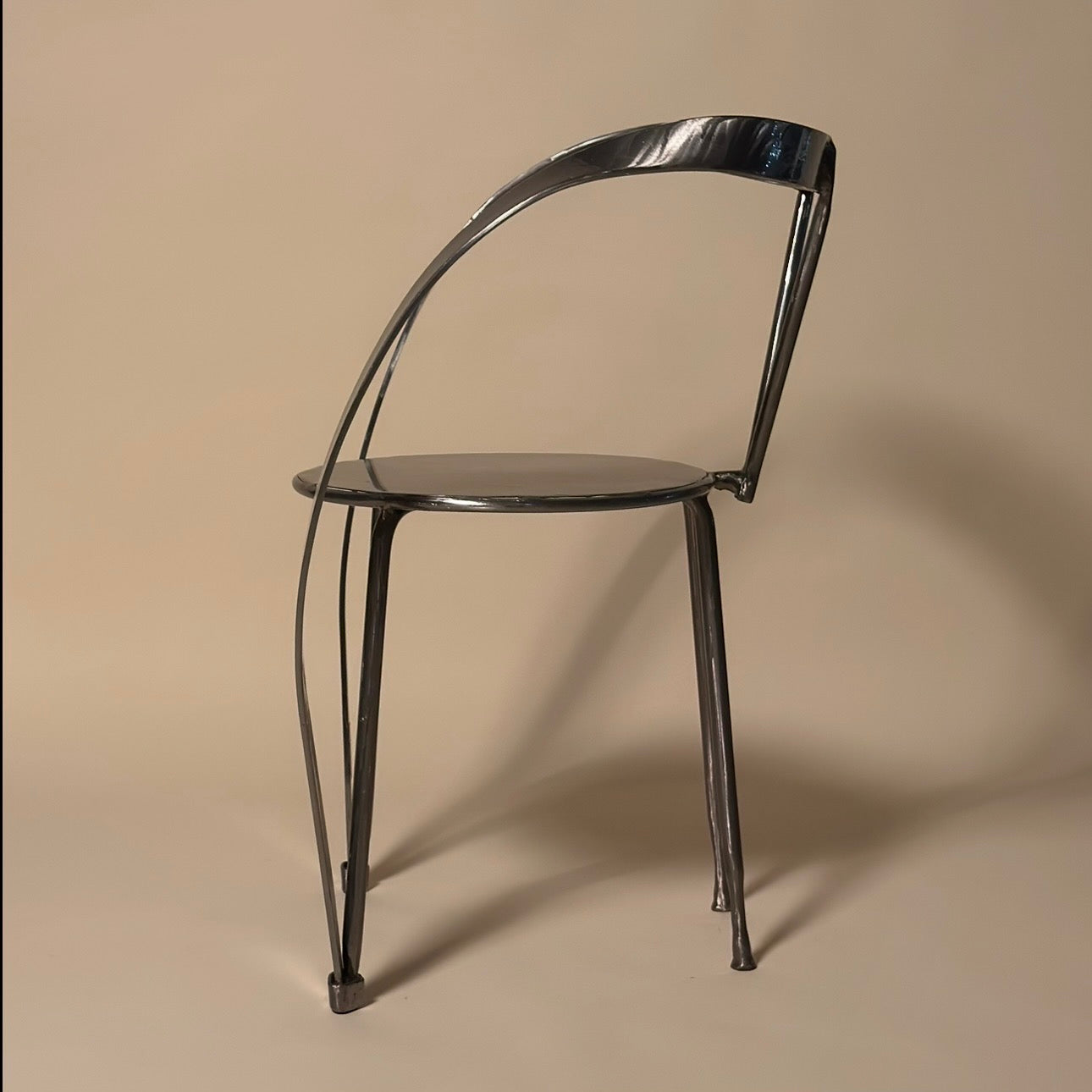 Vintage Post-Modern Ribbon Chair