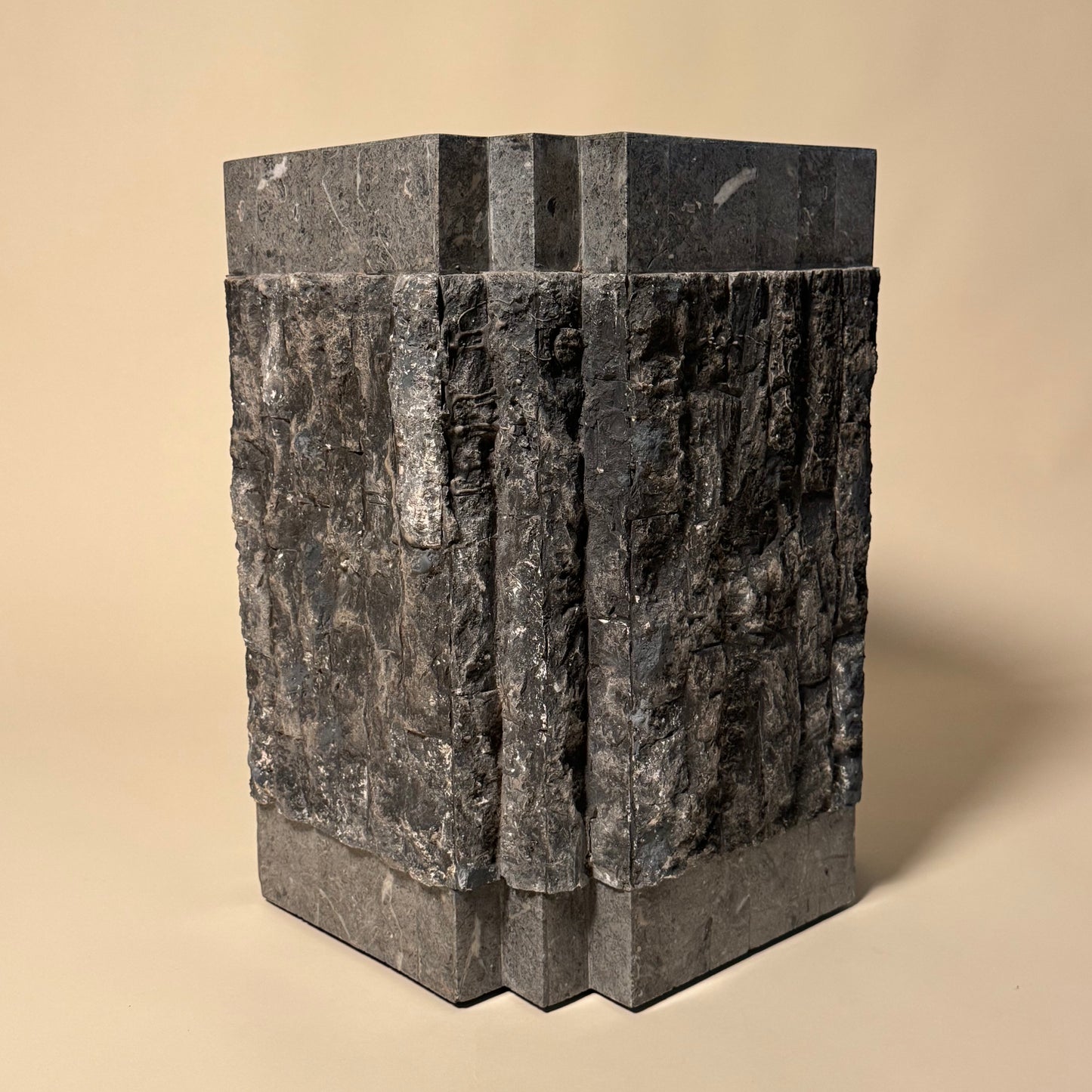 Tessellated Stone Side Tables