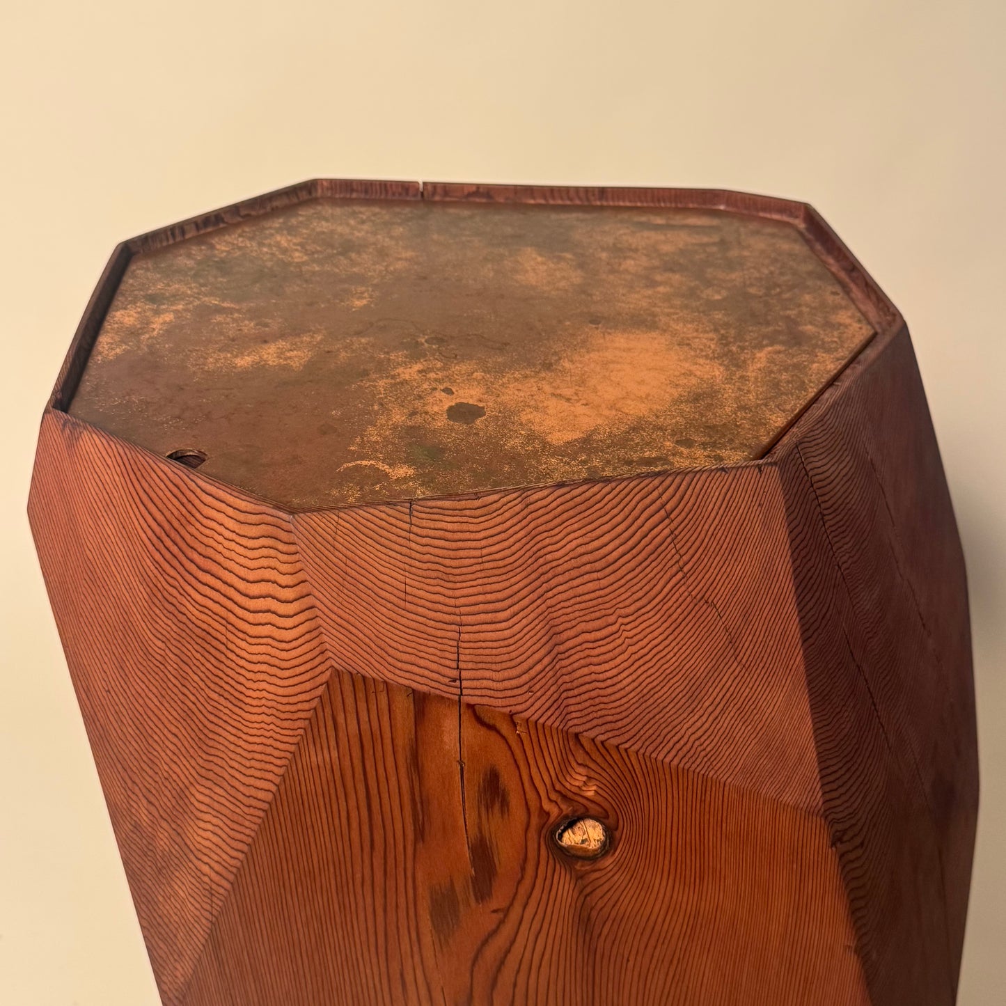 Douglas Fir Sculptural Pedestal