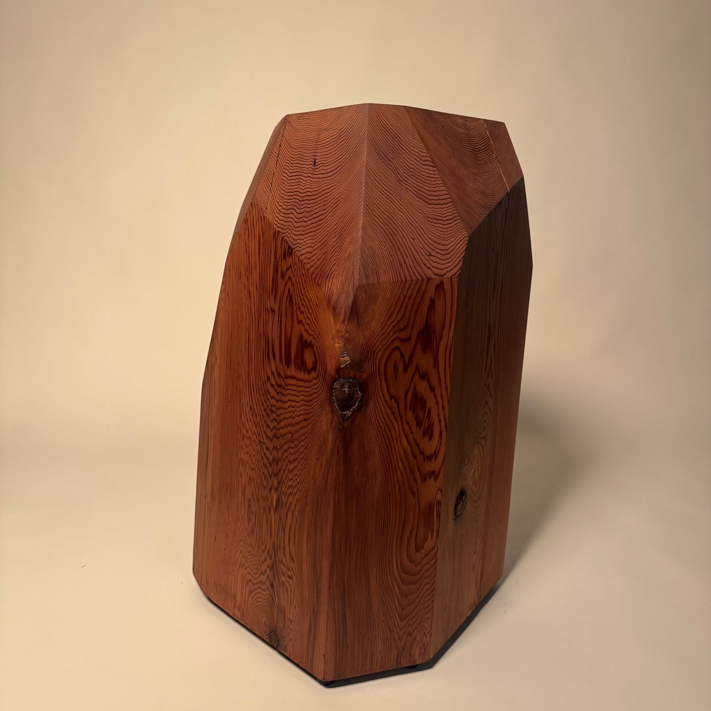 Douglas Fir Sculptural Pedestal