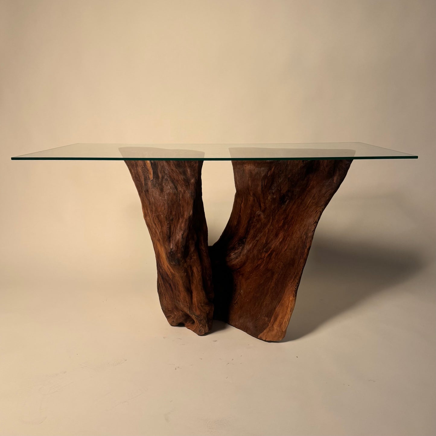 Organic Tree Trunk Counsel Table