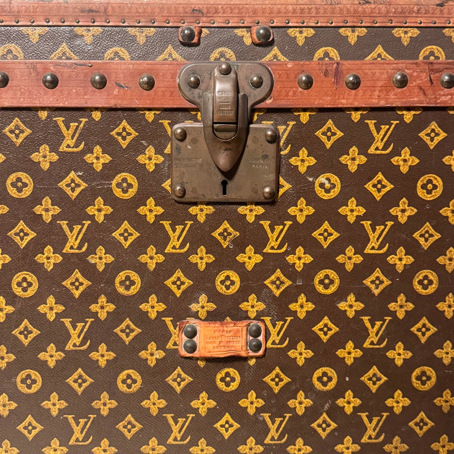 Louis Vuitton Monogram Steamer Trunk, c. 1910–1920