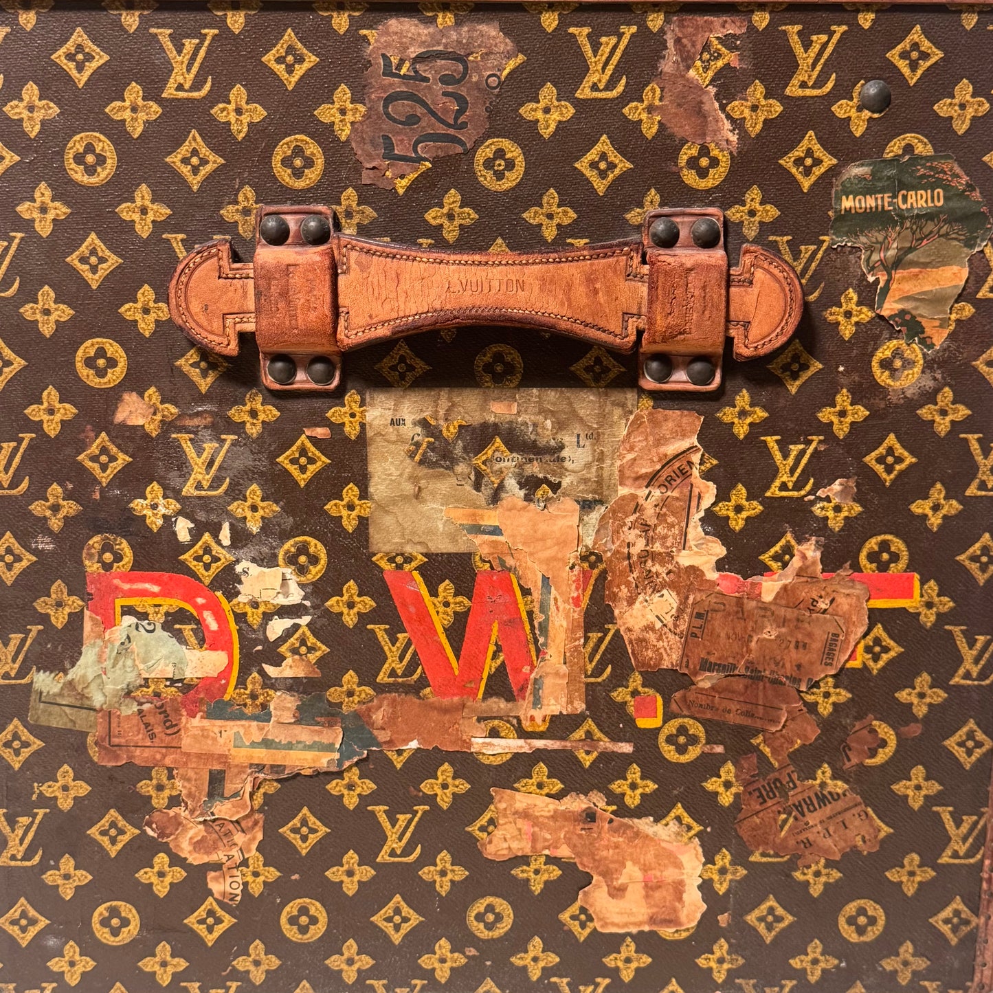 Louis Vuitton Monogram Steamer Trunk, c. 1910–1920