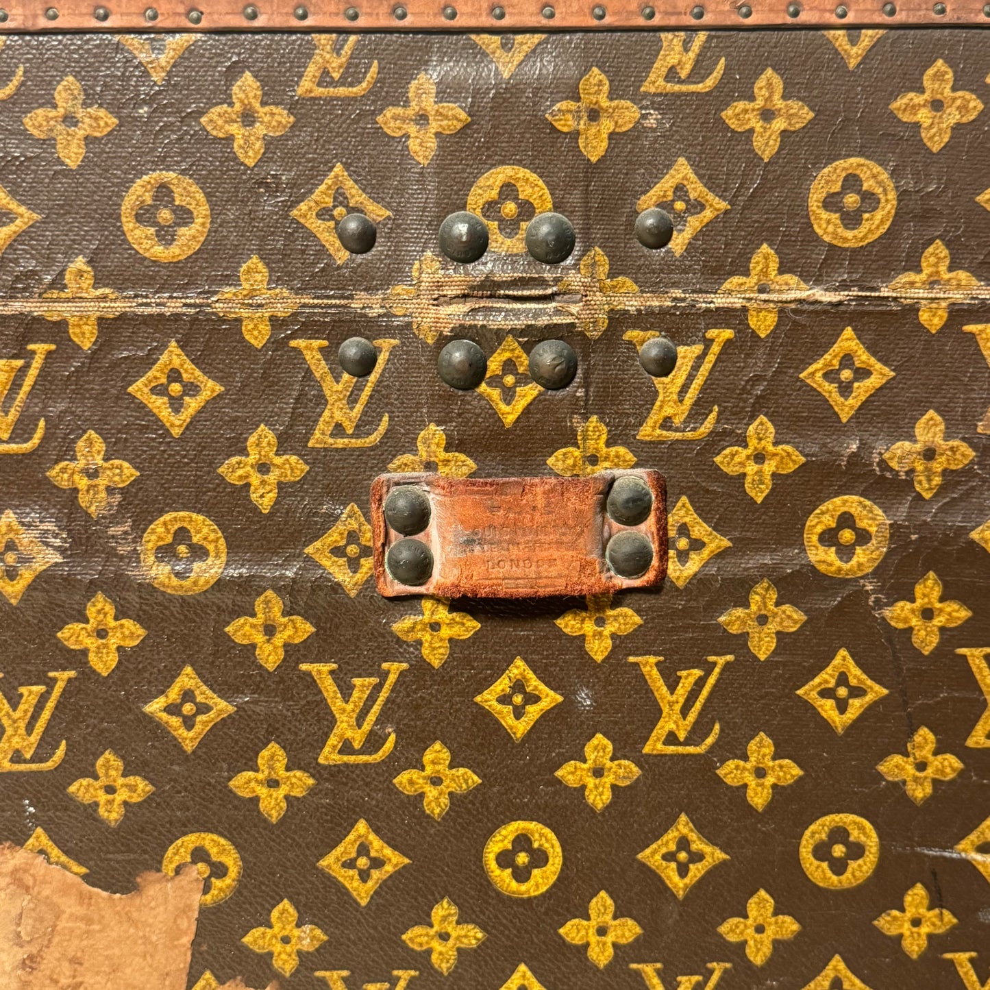 Louis Vuitton Monogram Steamer Trunk, c. 1910–1920