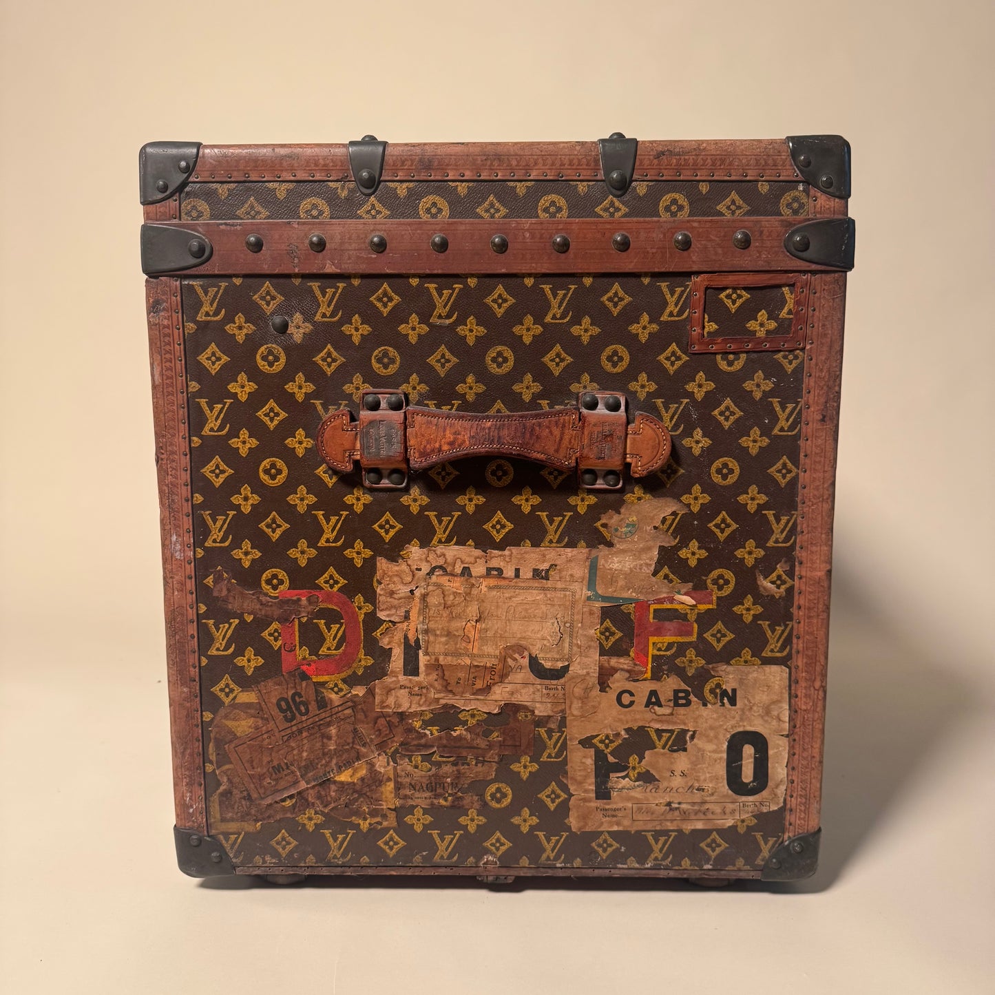 Louis Vuitton Monogram Steamer Trunk, c. 1910–1920