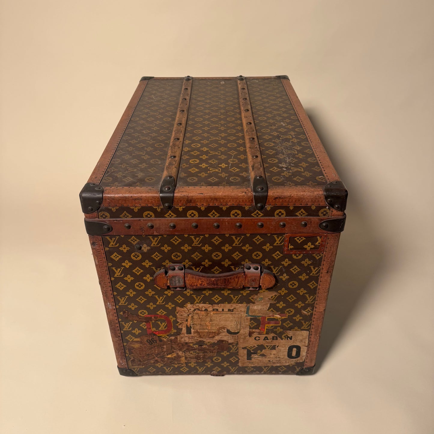Louis Vuitton Monogram Steamer Trunk, c. 1910–1920