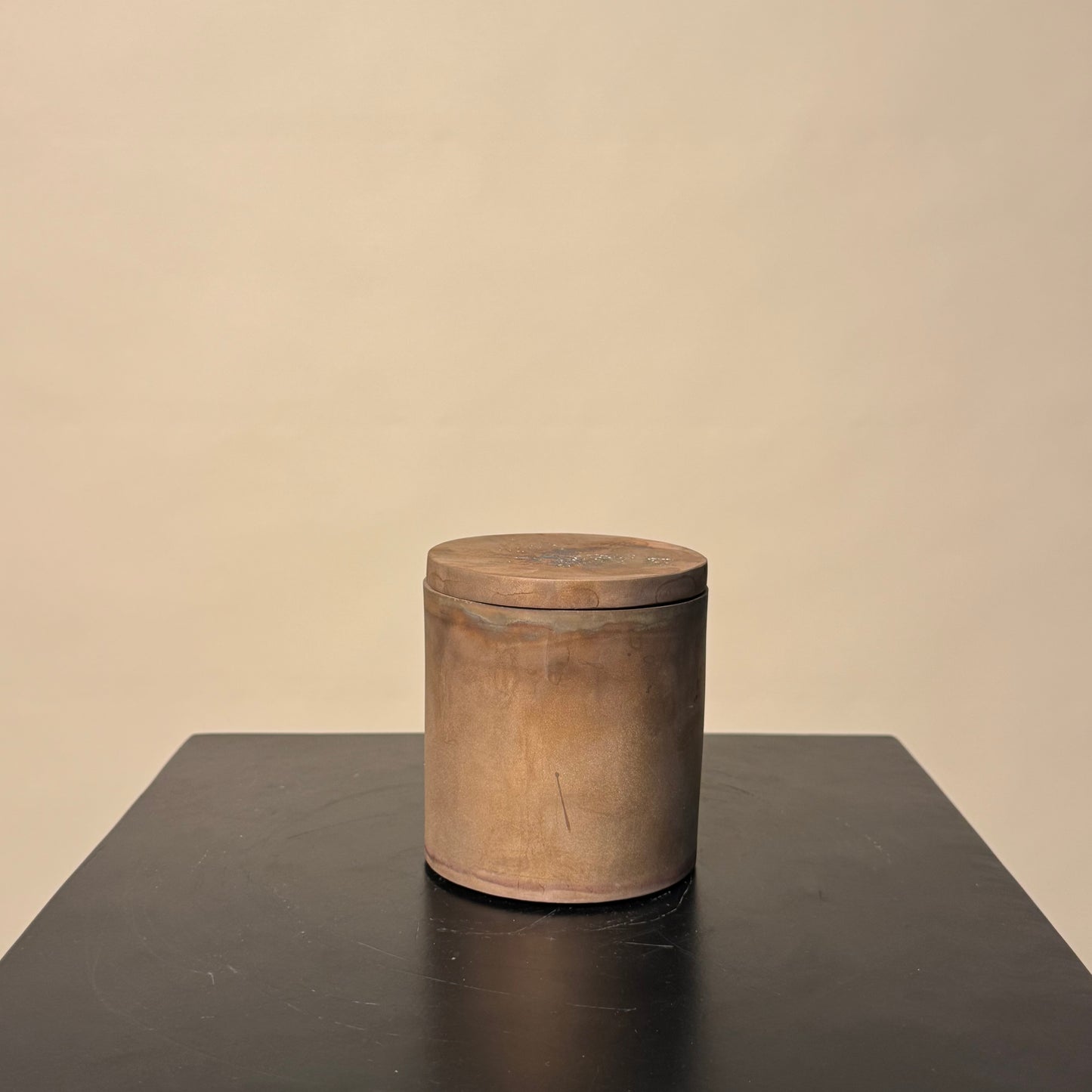 Solid Bronze Gardenia Candle 001
