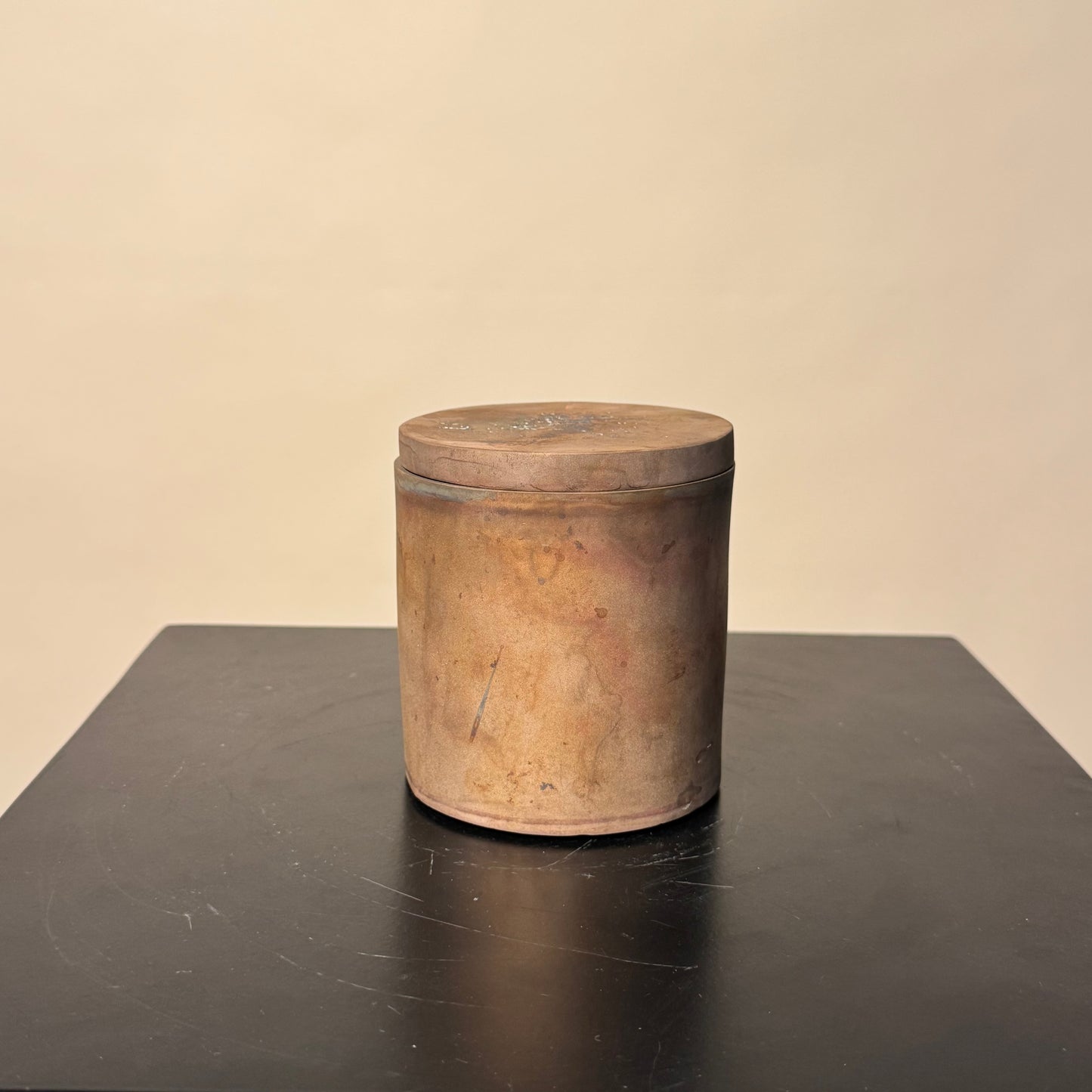 Solid Bronze Gardenia Candle 001