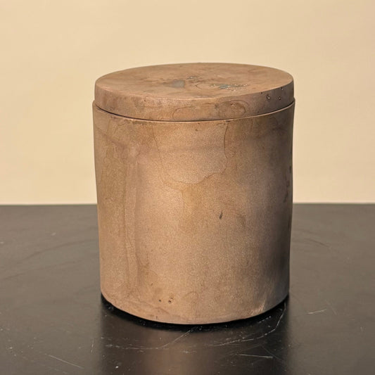 Solid Bronze Gardenia Candle 002