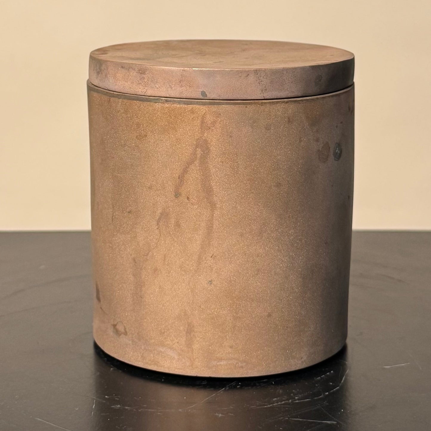 Solid Bronze Gardenia Candle 010