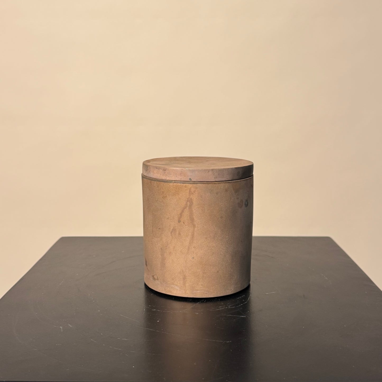 Solid Bronze Gardenia Candle 003