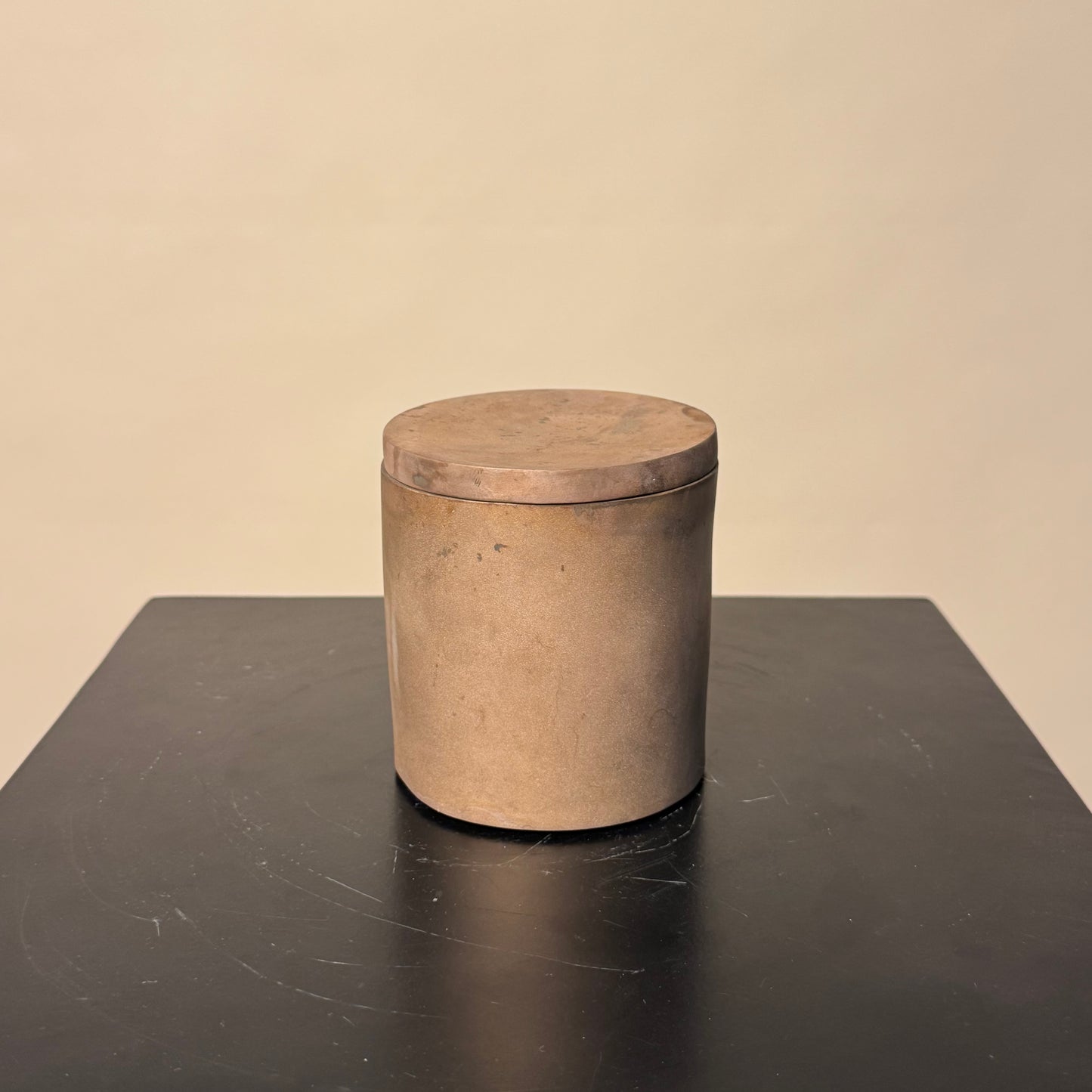 Solid Bronze Gardenia Candle 010