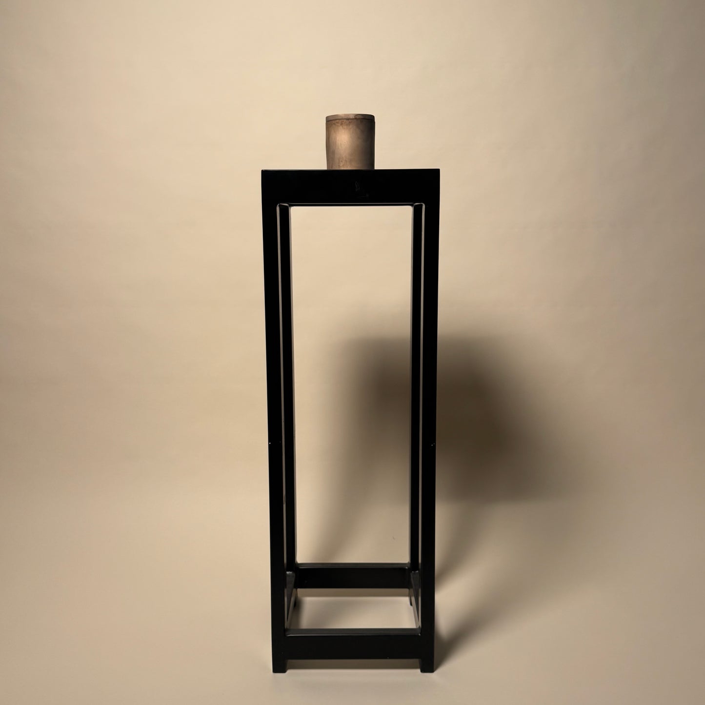 Solid Bronze Gardenia Candle 004