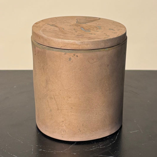 Solid Bronze Gardenia Candle 005