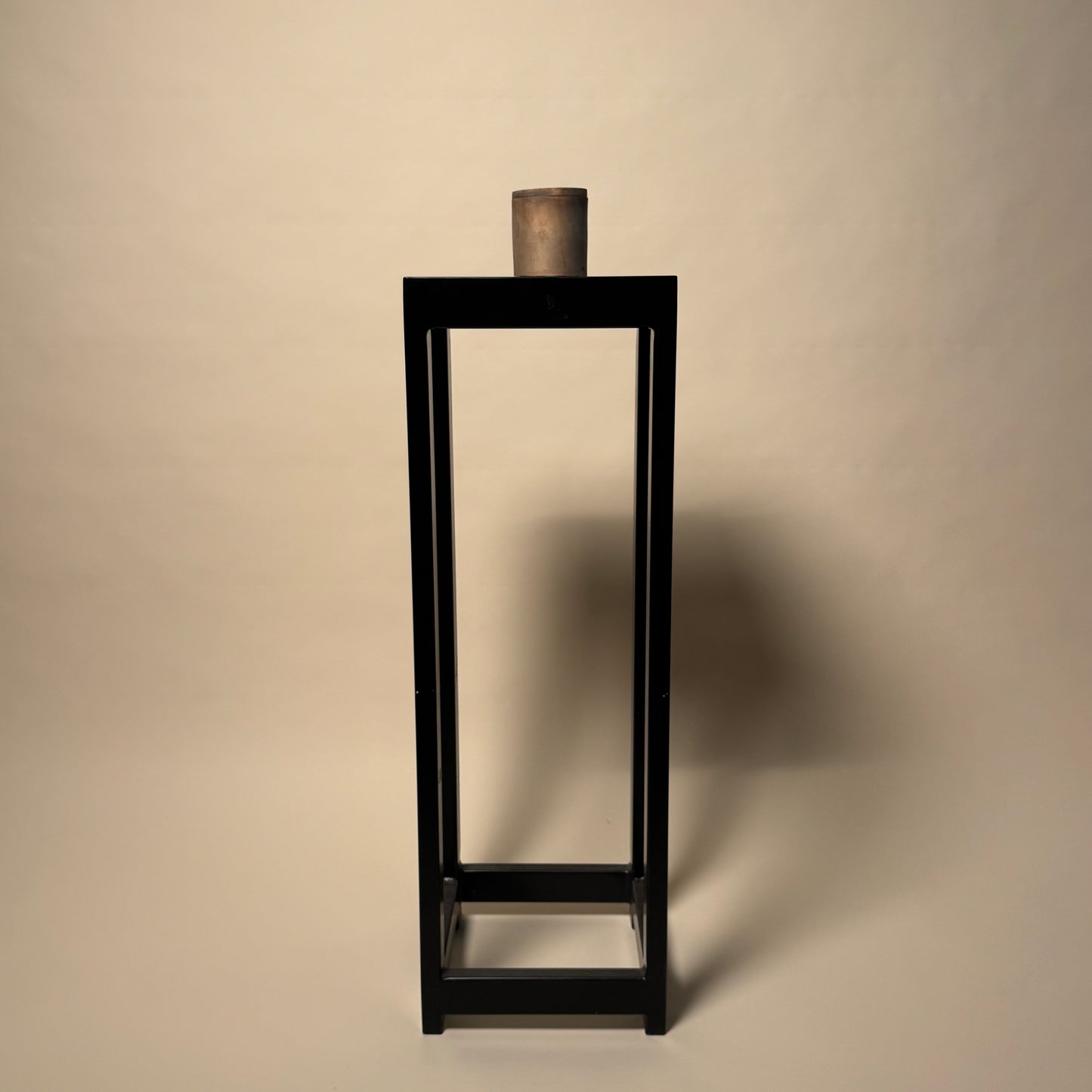 Solid Bronze Gardenia Candle 007