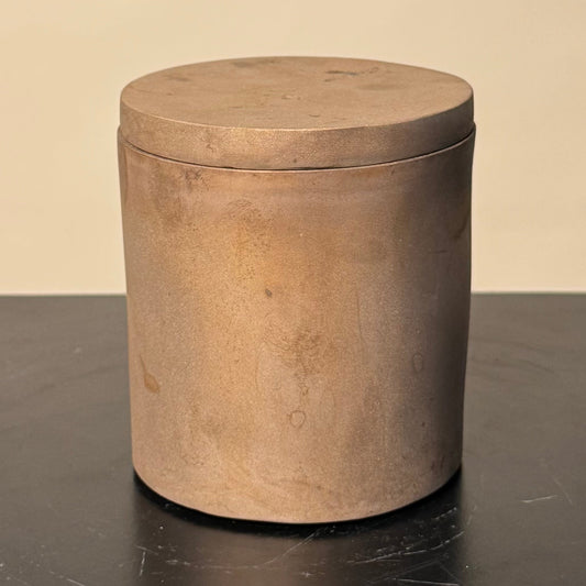 Solid Bronze Gardenia Candle 009