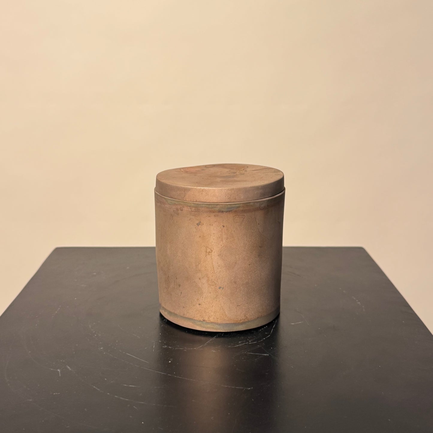 Solid Bronze Gardenia Candle 010