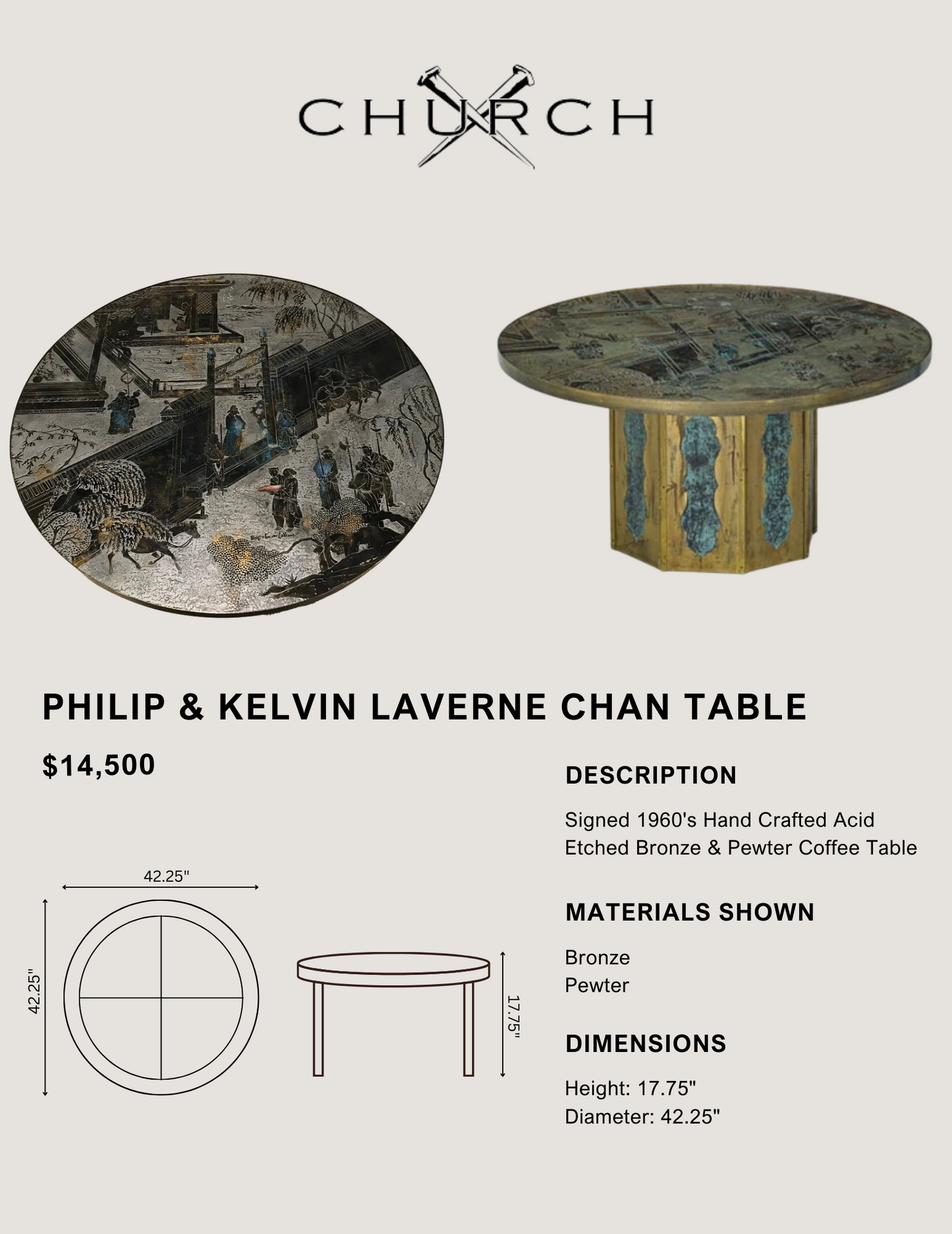 Philip & Kelvin LaVerne Chan Coffee Table