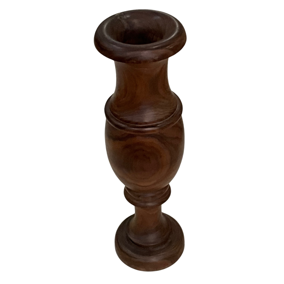 Vintage Ironwood Carved Vase