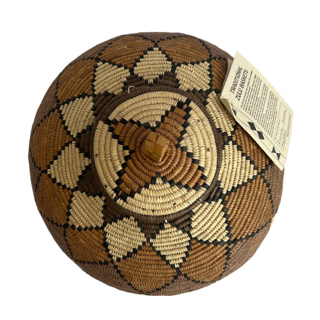 Woven Zulu Basket