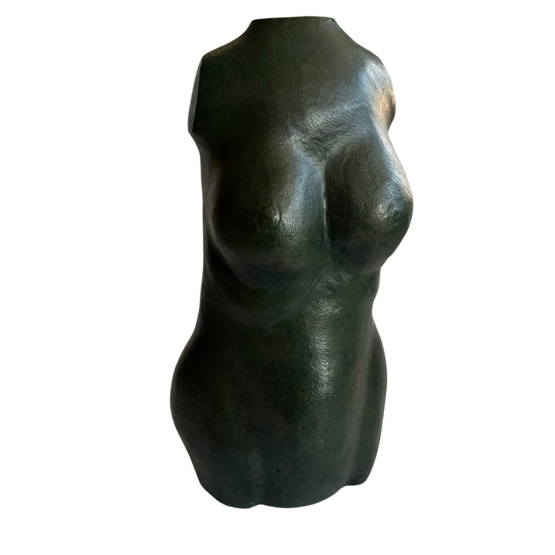 Vintage Female Bust Sculpture