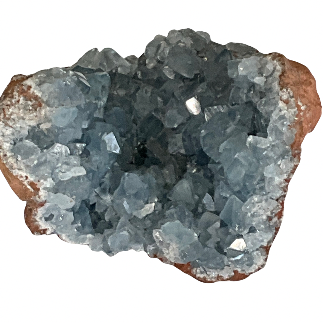 Celestine Free-Standing Crystal Gemstone