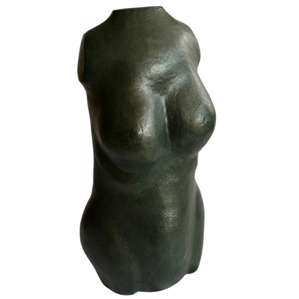 Vintage Female Bust Sculpture