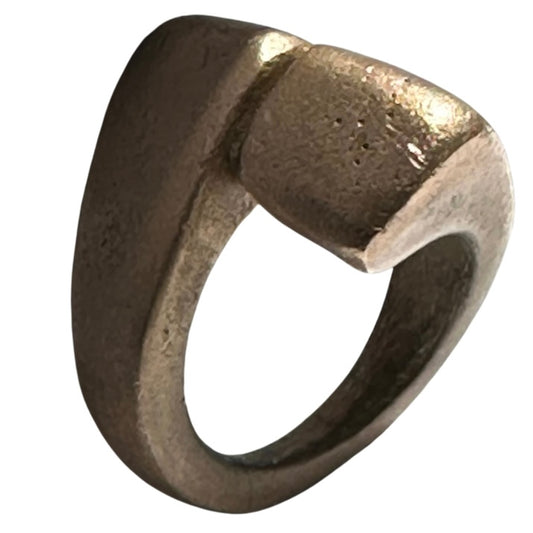 Hand-Crafted Wrap Bronze Ring