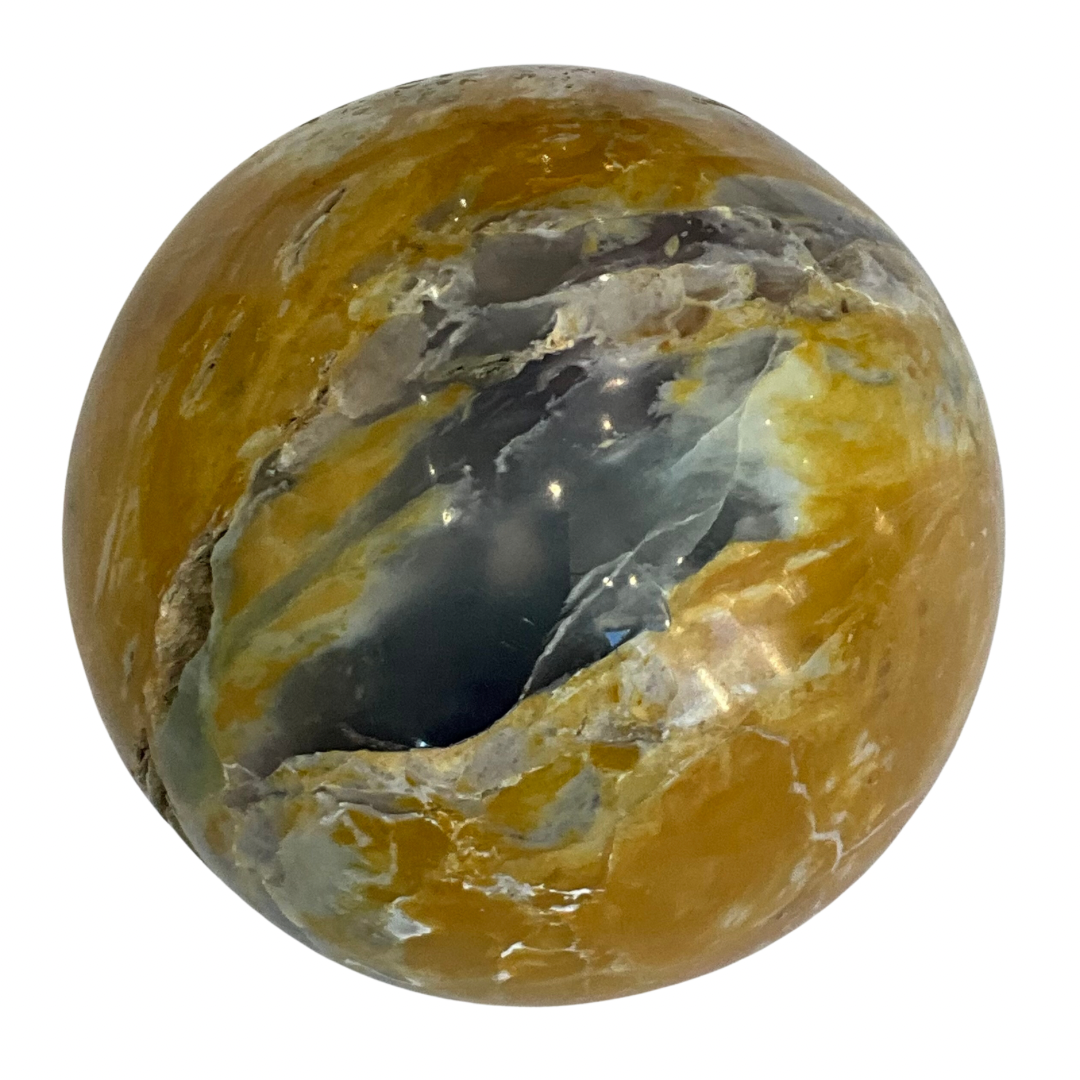 Blue Opal Sphere from Peru