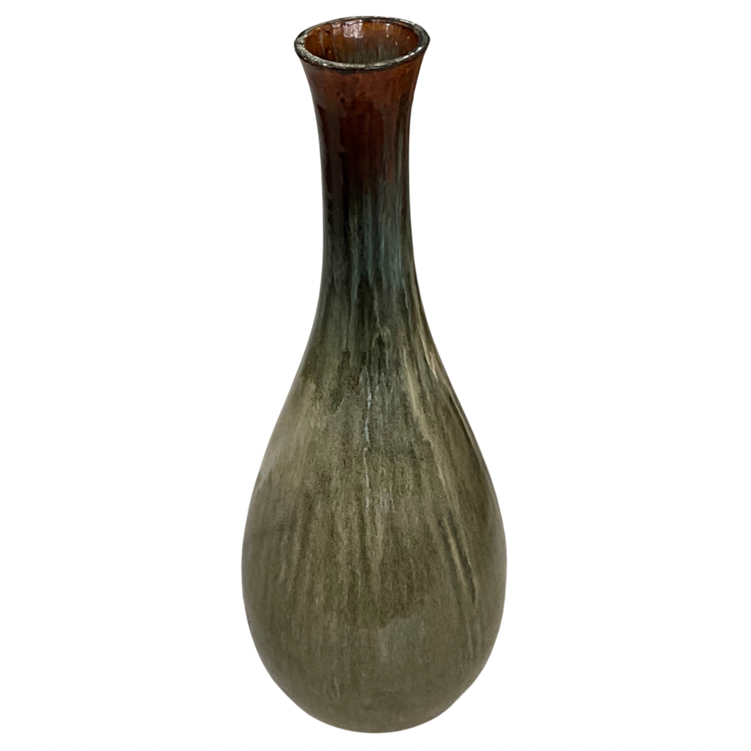 Vintage Glass Large Scale Vase
