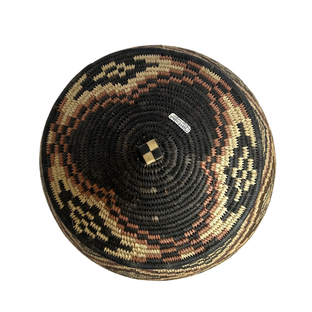 Tall Woven Zulu Basket