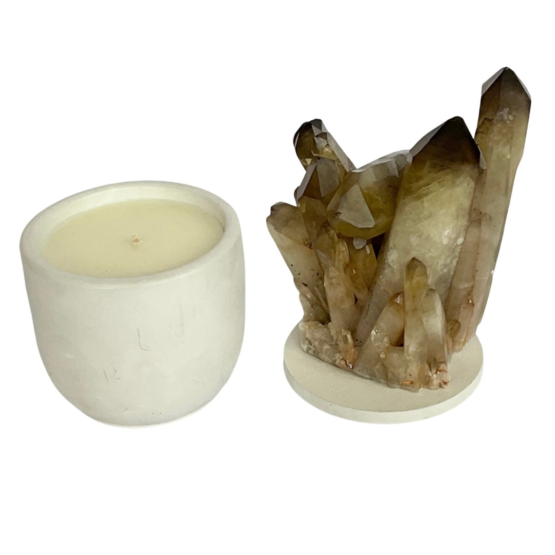 XL Citrine Generator Cluster Lid Candle