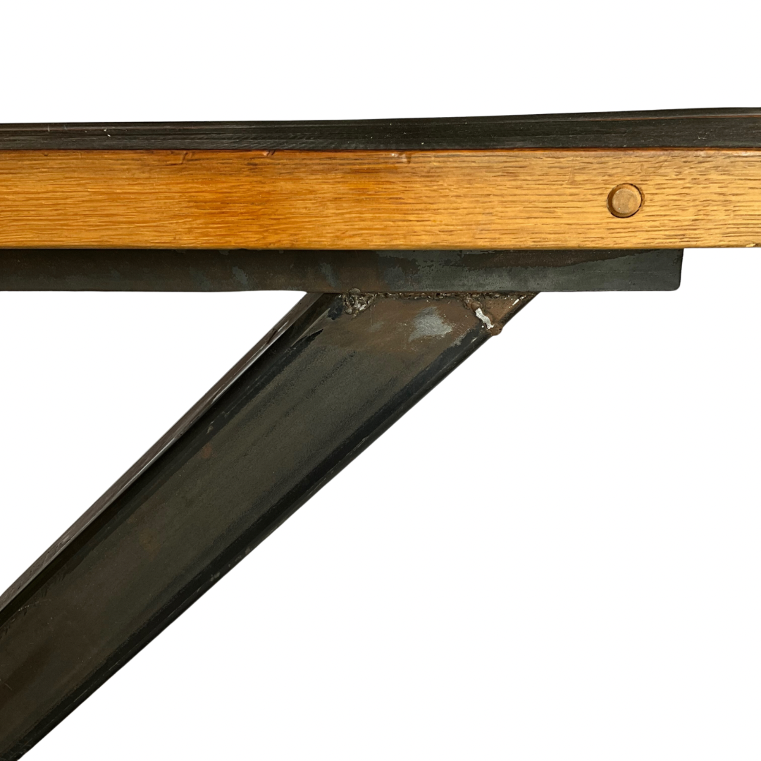 McSwain Custom Z Console Table ~ Wood & Steel