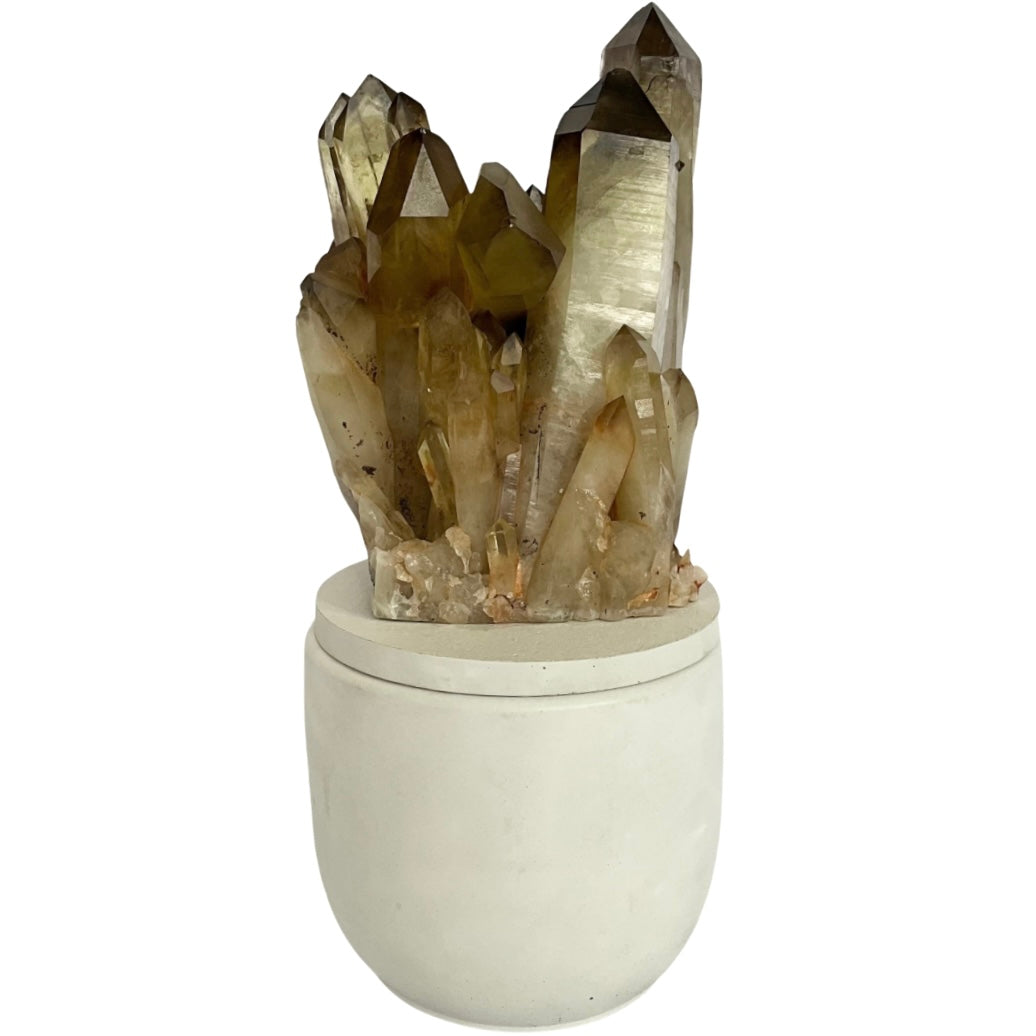 XL Citrine Generator Cluster Lid Candle