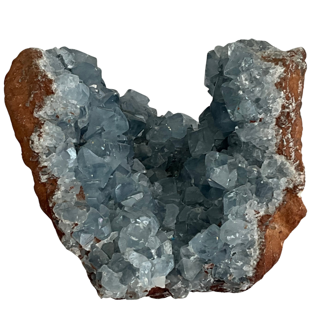 Celestine Free-Standing Crystal Gemstone