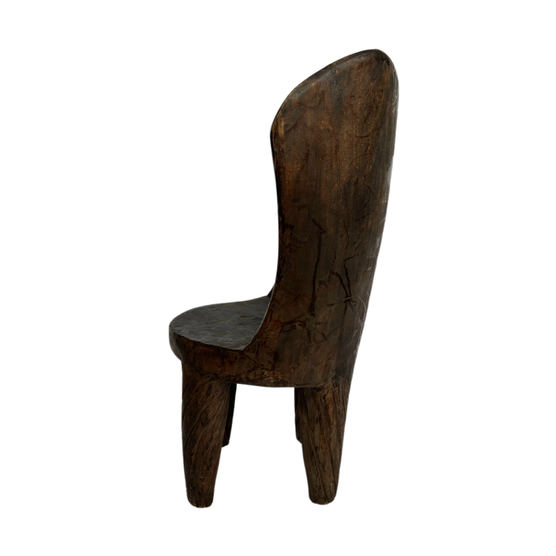 African Carved Chair