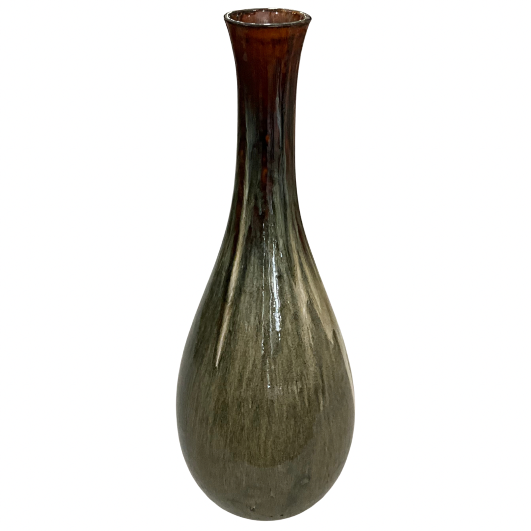 Vintage Glass Large Scale Vase