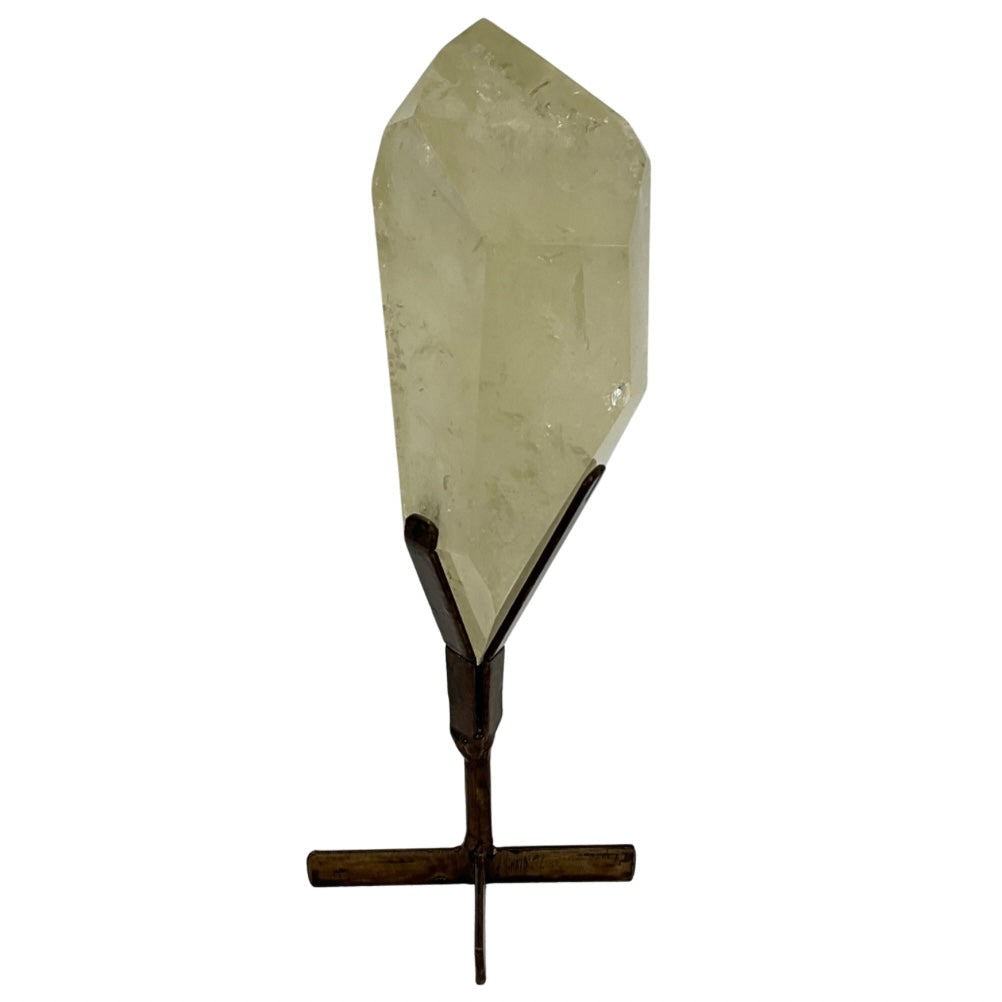 Citrine Crystal Polished Double Point on Stand